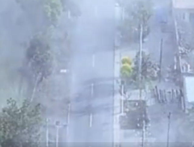 石嘴山市平羅縣：霧漫鄉(xiāng)野如墨染